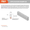 15mm x 30mm Extrusion - 420mm - 90° Ends - 4 Pack - Image 3