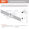 8mm x 12mm x 3.5mm Flanged Bearing - 10 Pack - Image 5